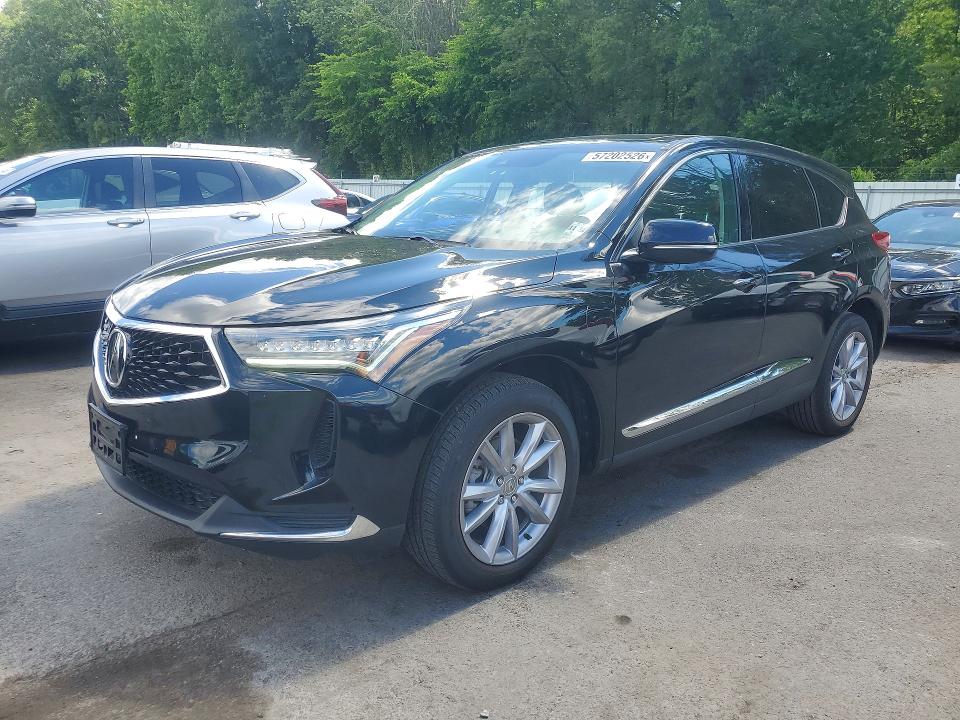 2024 Acura VIN 5J8TC2H37RL007944 COPART salvage auction — VANDALISM, Nj - Cert Of Title-Salvage, sold $3,800 on 2026-07-23 (photo 1)