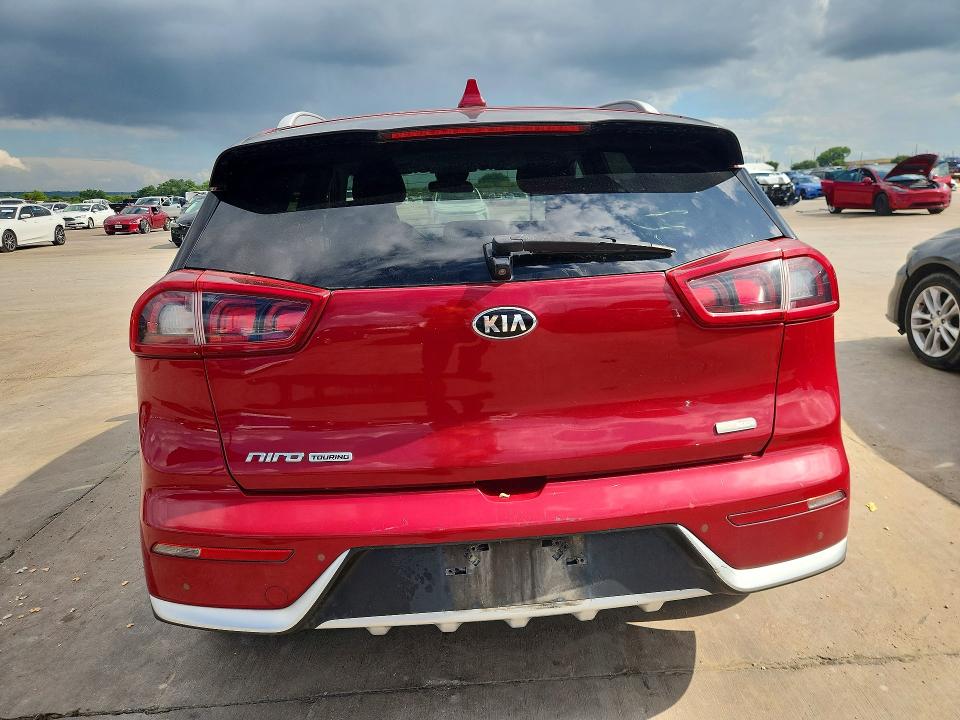 2017 Kia Niro VIN KNDCE3LC0H5029891 COPART salvage auction — FRONT END, Tx - Salvage Vehicle Title, sold $2,650 on 2026-07-16 (photo 6)