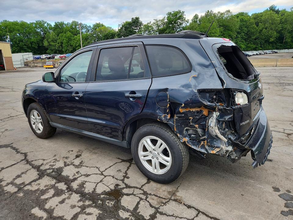 2010 Hyundai Santa fe VIN 5NMSGDAB6AH412887 COPART salvage auction — REAR END, NY - MV-907A SALVAGE CERTIFICATE, sold $1,250 on 2026-07-02 (photo 2)