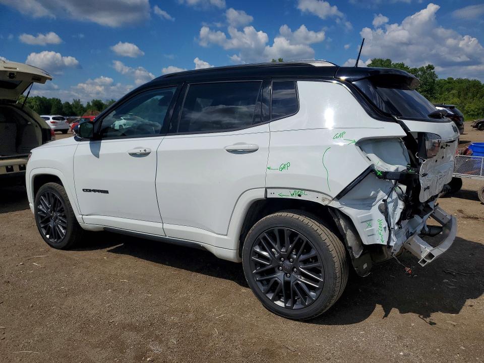 2022 Jeep Compass VIN 3C4NJDCB4NT211574 COPART salvage auction — REAR END, Oh - Cert Of Title-Salvage, sold $7,500 on 2026-07-02 (photo 2)