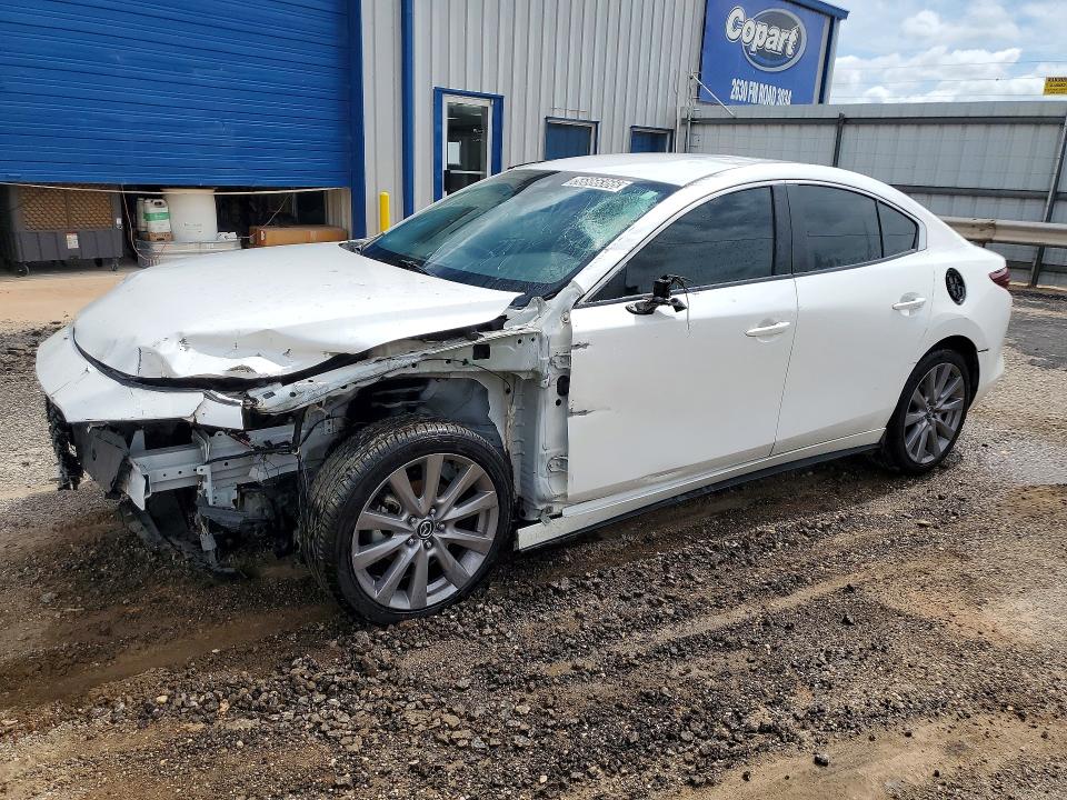 2019 Mazda 3 VIN 3MZBPADL0KM107514 COPART salvage auction — FRONT END, Tx - Certificate Of Title, sold $1,600 on 2026-07-23 (photo 1)