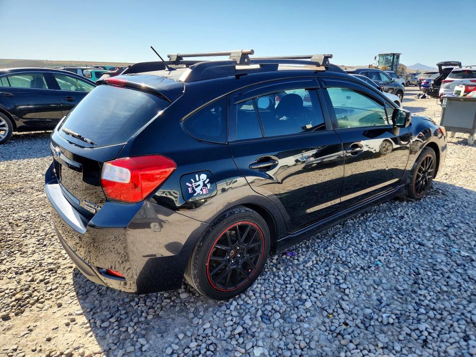 2012 Subaru Impreza VIN JF1GPAL69CH220653 COPART salvage auction — REAR END, Ut - Salvage Certificate, sold $625 on 2026-07-24 (photo 3)