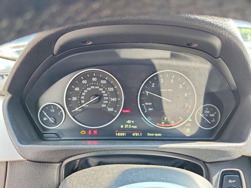2015 BMW 3er VIN WBA3C3C58FK201460 COPART salvage auction — FRONT END, Ma - Cert Of Title-Salvage, sold $950 on 2026-07-23 (photo 9)