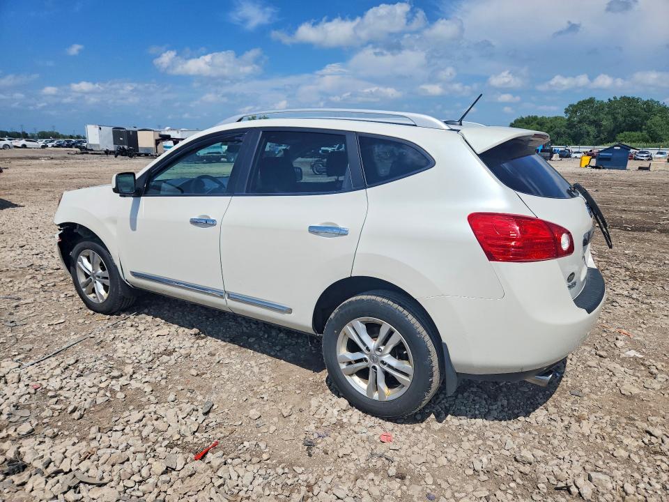 2013 Nissan Rogue VIN JN8AS5MV4DW133336 COPART salvage auction — FRONT END, IL - SALVAGE CERTIFICATE, sold $500 on 2026-07-31 (photo 2)