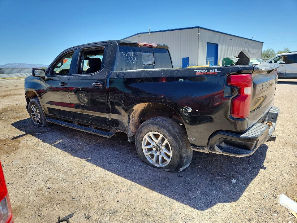 2021 Chevrolet Silverado 1500 VIN 1GCPYFED6MZ359246 COPART salvage auction — VANDALISM, Az - Cert Of Title - Salvage, sold $5,100 on 2026-07-10 (photo 2)