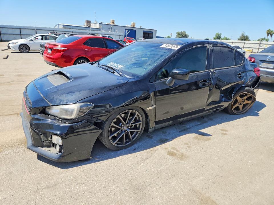 2019 Subaru VIN JF1VA1C6XK9821975 COPART salvage auction — REAR END, Ca - Salvage Certificate, sold $2,400 on 2026-07-10 (photo 1)