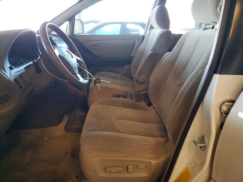 2000 Lexus Rx 300 VIN JT6GF10U7Y0075349 COPART salvage auction — REAR END, CA - SALVAGE CERTIFICATE, sold $625 on 2026-07-09 (photo 7)