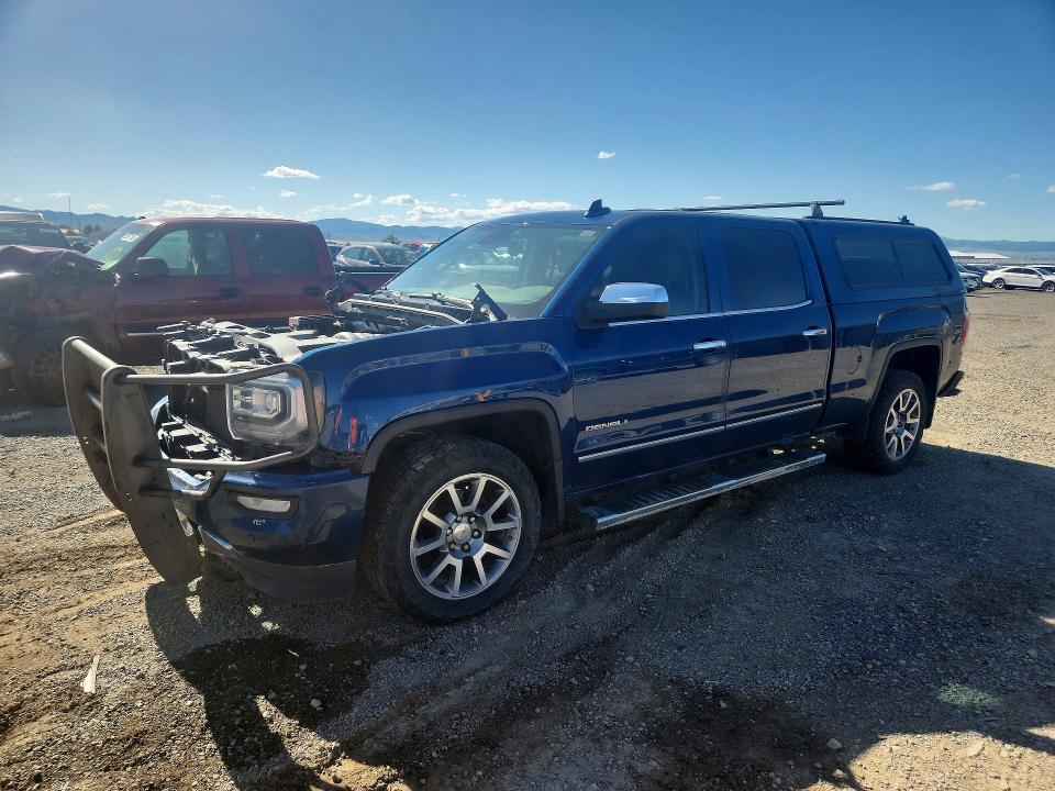 2016 Gmc VIN 3GTU2PEJXGG105043 COPART salvage auction — FRONT END, Mt - Salvage Certificate Of A Vehic, sold $5,100 on 2026-07-21 (photo 1)