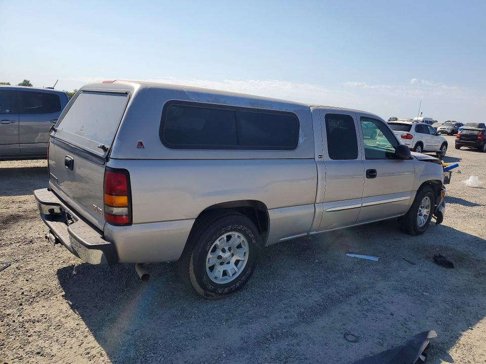 2005 Gmc SIERRA VIN 1GTEC19V95Z100666 COPART salvage auction — FRONT END, Ca - Salvage Certificate, sold $3,650 on 2026-07-09 (photo 3)