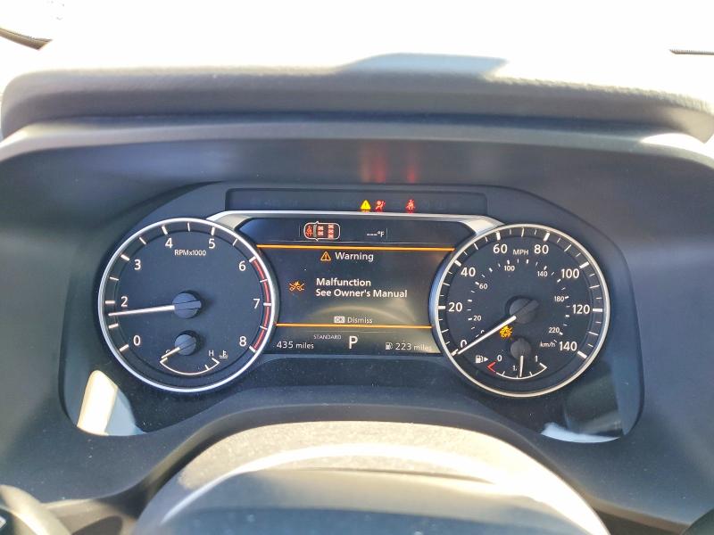 2026 Nissan Rogue VIN 5N1BT3BA7TC742143 COPART salvage auction — FRONT END, Ga - Cert Of Title-Salvage, sold $7,200 on 2026-07-29 (photo 9)