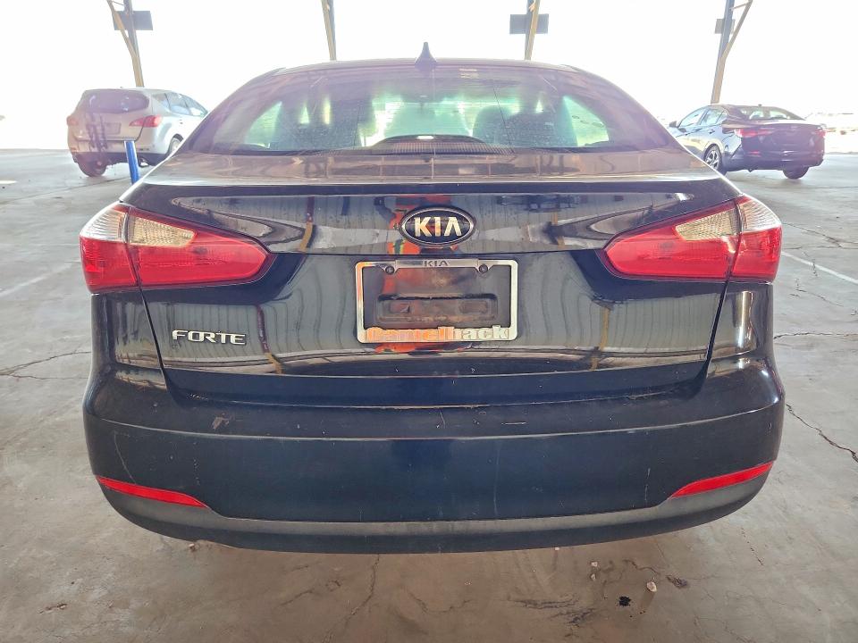 2016 Kia Forte VIN KNAFK4A60G5544913 COPART salvage auction — FRONT END, Az - Cert Of Title - Salvage, sold $1,200 on 2026-07-27 (photo 6)