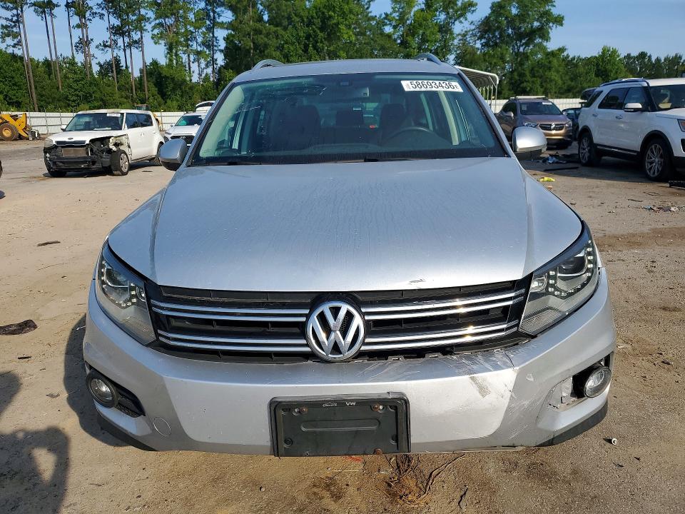 2012 Volkswagen VIN WVGBV7AX2CW591766 COPART salvage auction — FRONT END, Nc - Salvage Certificate Of Title, sold $350 on 2026-07-27 (photo 5)