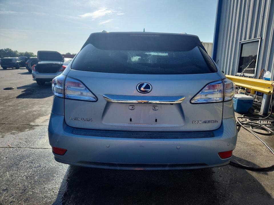 2010 Lexus Rx 450h VIN JTJBC1BA0A2023874 COPART salvage auction — MINOR DENT/SCRATCHES, Fl - Certificate Of Title (P), sold $1,700 on 2026-07-30 (photo 6)