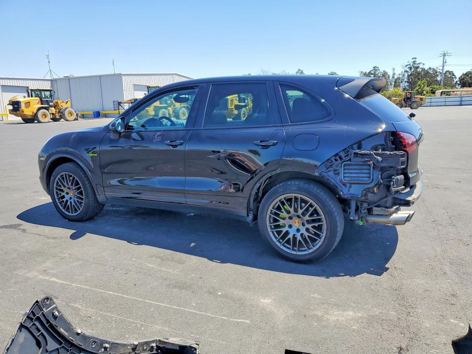 2018 Porsche Cayenne VIN WP1AE2A22JLA72530 COPART salvage auction — REAR END, Ca - Salvage Certificate, sold $8,200 on 2026-07-13 (photo 2)