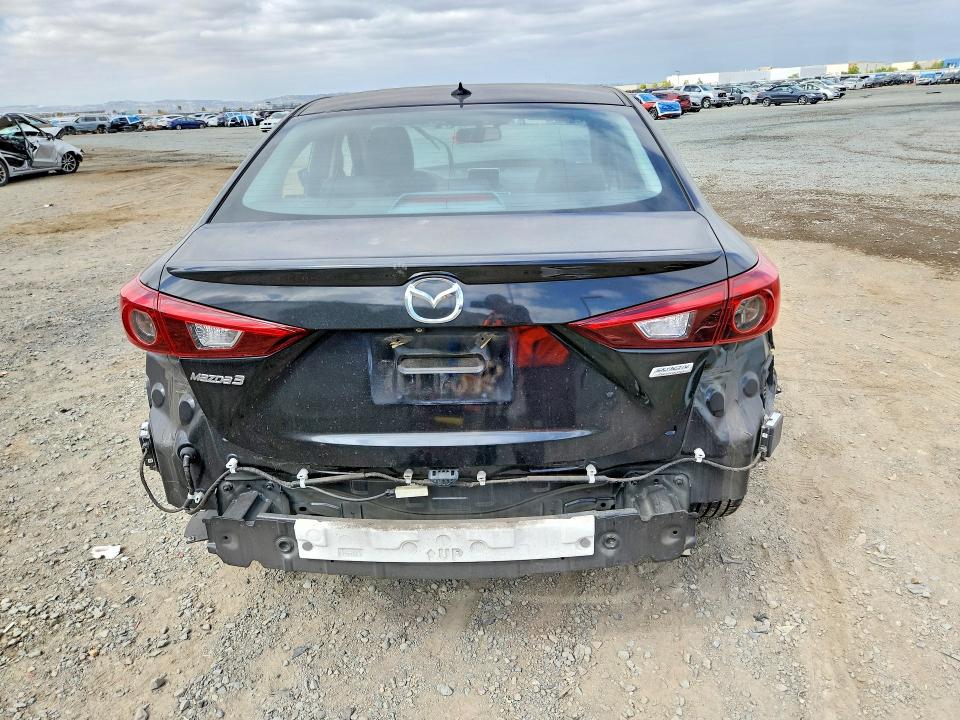 2014 Mazda 3 VIN JM1BM1W39E1107330 COPART salvage auction — FRONT END, CA - SALVAGE CERTIFICATE, sold $800 on 2026-07-31 (photo 6)
