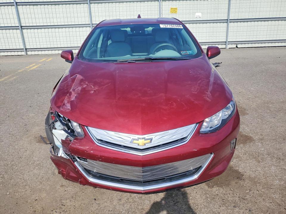 2016 Chevrolet Volt VIN 1G1RA6S53GU134402 COPART salvage auction — FRONT END, Pa - Certificate Of Salvage, sold $1,500 on 2026-07-02 (photo 5)