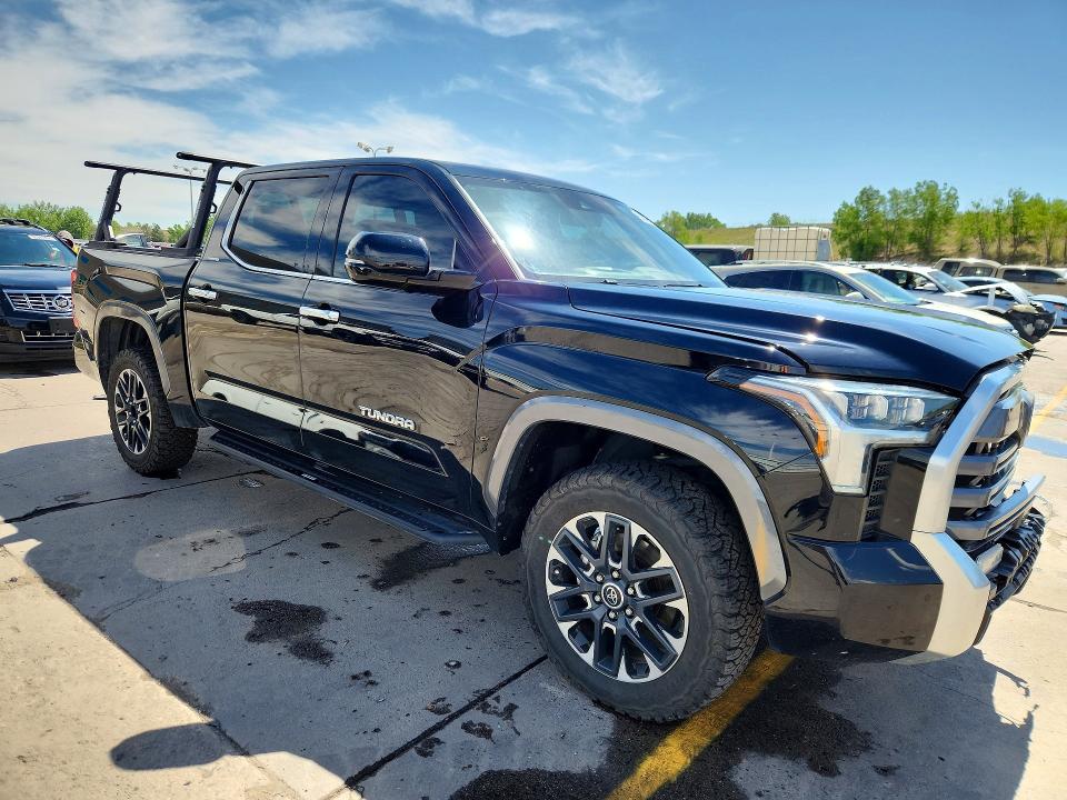 2024 Toyota Tundra VIN 5TFJA5DBXRX138577 COPART salvage auction — FRONT END, Co - Salvage Title, sold $29,000 on 2026-07-13 (photo 4)