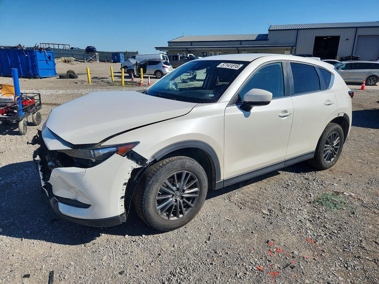 2019 Mazda CX-5 VIN JM3KFACM5K1549810 COPART salvage auction — Front End, KY - CERT OF TITLE-SALVAGE, sold $4,400 on 2026-07-09 (photo 1)