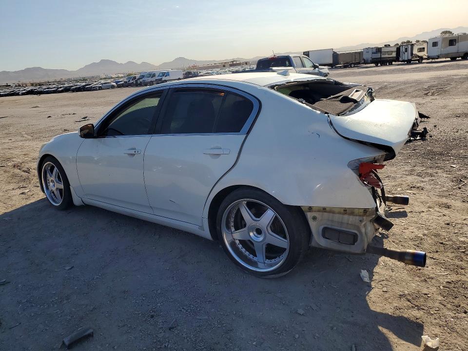 2013 Infiniti G37 VIN JN1CV6AP7DM726114 COPART salvage auction — REAR END, NV - SALVAGE TITLE, sold $150 on 2026-07-23 (photo 2)