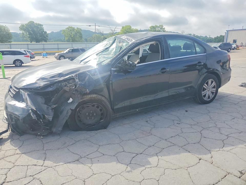 2017 Volkswagen Jetta VIN 3VW167AJ2HM368138 COPART salvage auction — FRONT END, Tn - Salvage Certificate, sold $600 on 2026-07-06 (photo 1)