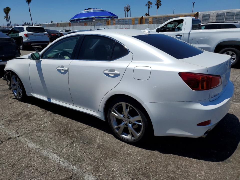2009 Lexus Is VIN JTHBK262995102399 COPART salvage auction — FRONT END, Ca - Salvage Certificate, sold $350 on 2026-07-21 (photo 2)