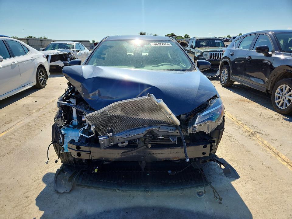 2019 Toyota VIN 2T1BURHE8KC134779 COPART salvage auction — FRONT END, TN - SALVAGE CERTIFICATE, sold $3,250 on 2026-07-09 (photo 5)