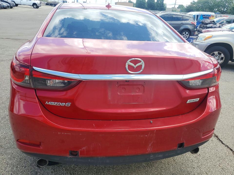 2017 Mazda 6 VIN JM1GL1V58H1135426 COPART salvage auction — SIDE, WV - CERTIFICATE OF TITLE, sold $625 on 2026-07-21 (photo 6)