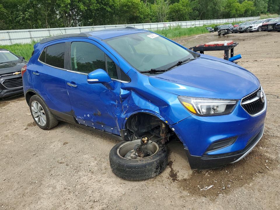 2018 Buick Encore VIN KL4CJASB4JB563048 COPART salvage auction — SIDE, Mi - Certificate Of Title, sold $225 on 2026-07-29 (photo 4)
