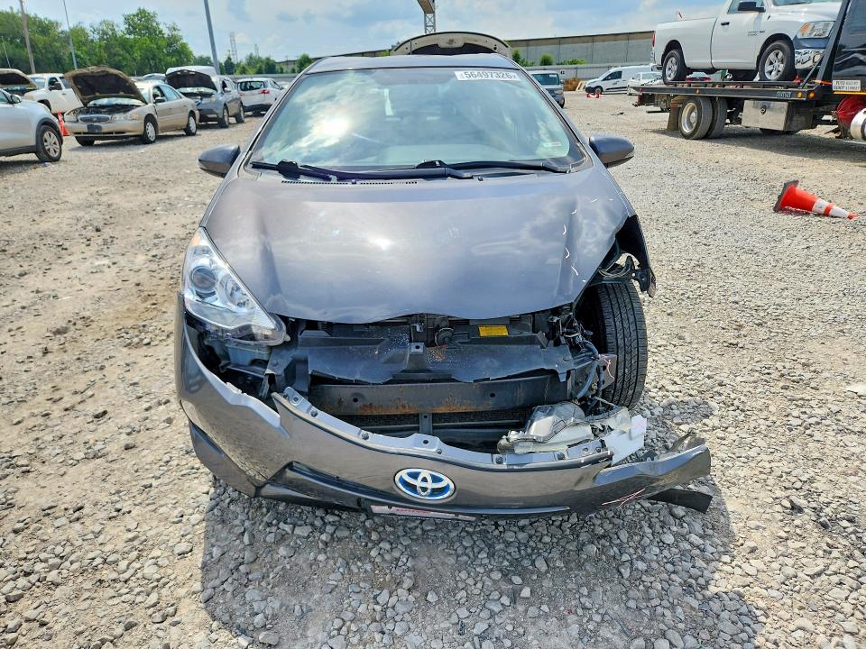 2013 Toyota Prius VIN JTDKDTB36D1551698 COPART salvage auction — FRONT END, OH - CERT OF TITLE-SALVAGE, sold $900 on 2026-07-31 (photo 5)
