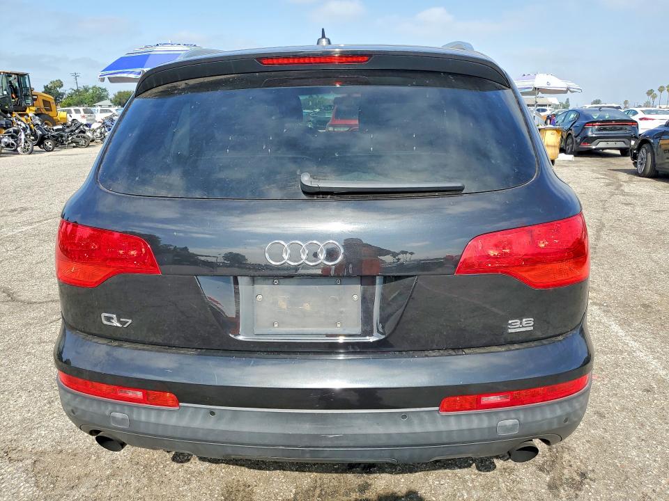 2008 Audi Q7 VIN WA1BY74L78D065764 COPART salvage auction — UNDERCARRIAGE, Ca - Salvage Certificate, sold $875 on 2026-07-31 (photo 6)
