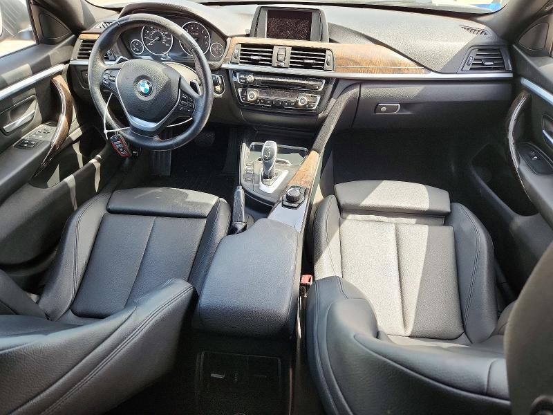 2017 BMW 4er VIN WBA4F7C57HG787335 COPART salvage auction — UNDERCARRIAGE, Tx - Salvage Vehicle Title, sold $2,000 on 2026-08-13 (photo 8)