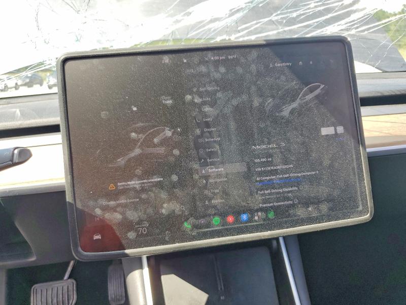 2019 Tesla Model 3 VIN 5YJ3E1EA3KF331245 COPART salvage auction — FRONT END, Ga - Certificate Of Title, sold $6,000 on 2026-07-09 (photo 9)