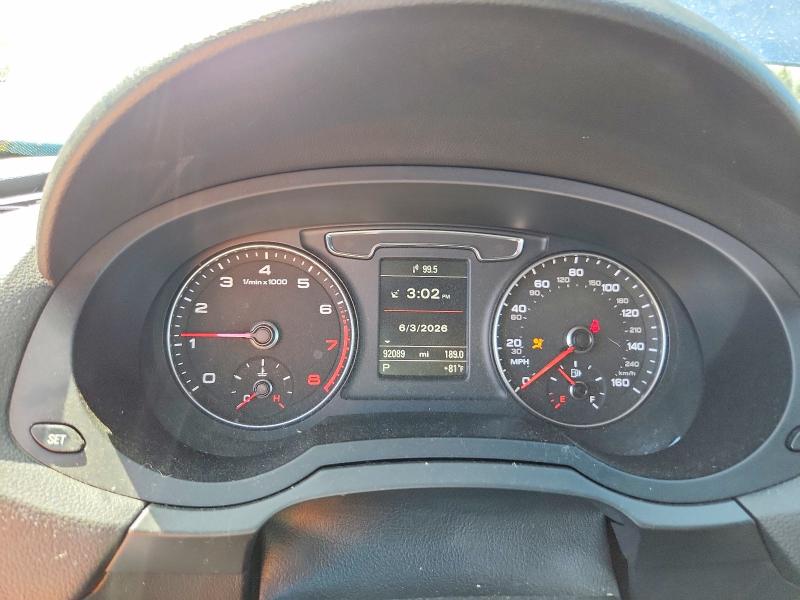 2016 Audi Q3 VIN WA1GFCFS4GR010585 COPART salvage auction — REAR END, Il - Salvage Certificate, sold $2,400 on 2026-07-23 (photo 9)