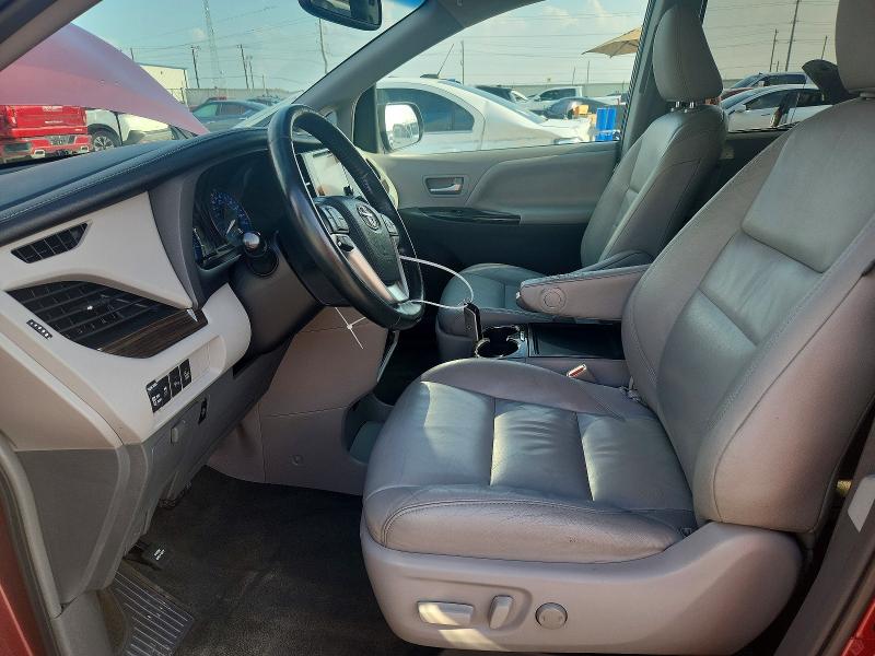 2017 Toyota Sienna VIN 5TDDZ3DC4HS170237 COPART salvage auction — HAIL, Tx - Certificate Of Title, sold $5,000 on 2026-07-31 (photo 7)