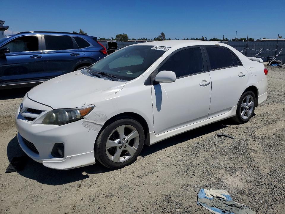 2012 Toyota Corolla VIN 5YFBU4EE4CP041332 COPART salvage auction — REAR END, CA - SALVAGE CERTIFICATE, sold $3,000 on 2026-07-21 (photo 1)