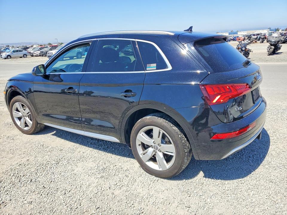 2018 Audi Q5 VIN WA1BNAFY7J2094763 COPART salvage auction — FRONT END, Ca - Salvage Certificate, sold $2,450 on 2026-07-21 (photo 2)