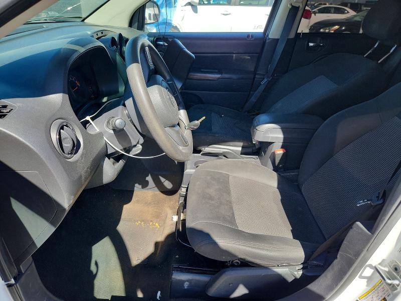 2014 Jeep Compass VIN 1C4NJDBB4ED567532 COPART salvage auction — REAR END, Ut - Salvage Certificate, sold $500 on 2026-07-31 (photo 7)