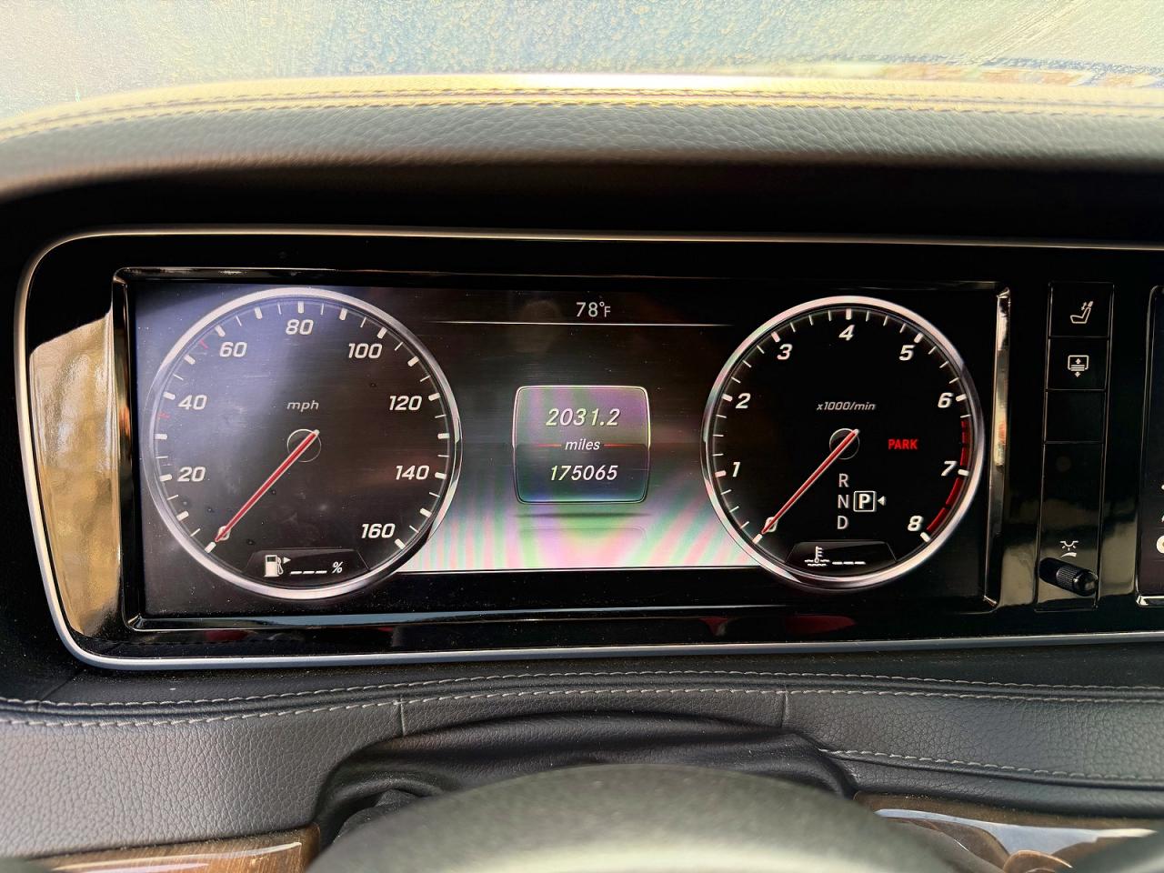 2015 Mercedes-Benz S-Class VIN WDDUG8FBXFA119655 COPART salvage auction — Minor Dent/Scratches, CT - CERTIFICATE OF TITLE (P), sold $9,700 on 2026-07-01 (photo 8)