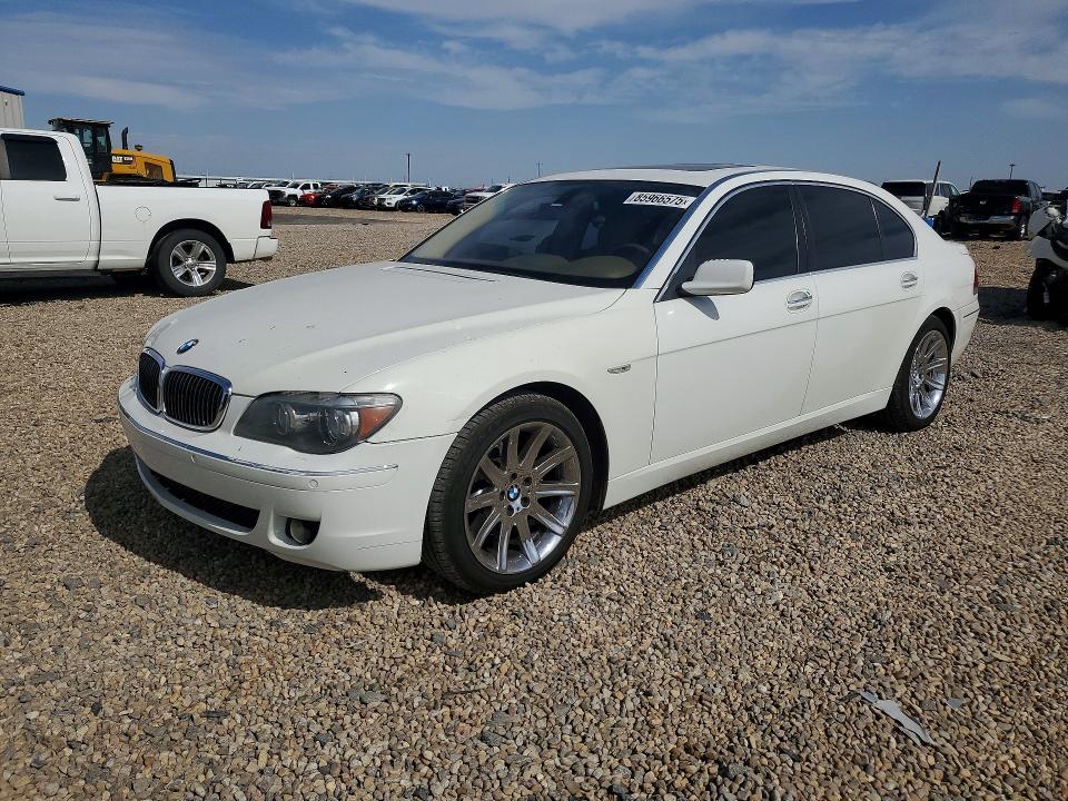2006 BMW 7 series VIN WBAHN83556DT63581 COPART salvage auction — MINOR DENT/SCRATCHES, IN - CERTIFICATE OF TITLE, sold $100 on 2026-07-28 (photo 1)