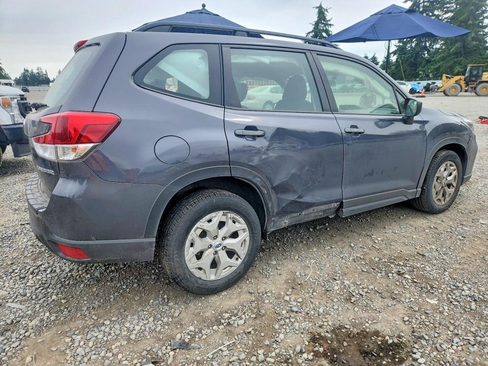 2020 Subaru Forester VIN JF2SKADC3LH535733 COPART salvage auction — FRONT END, Wa - Vehicle Cert Of Ownership-Titl, sold $1,200 on 2026-07-31 (photo 3)