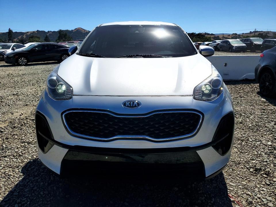 2021 Kia Sportage VIN KNDPM3ACXM7930420 COPART salvage auction — REAR END, CA - SALVAGE CERTIFICATE, sold $2,750 on 2026-07-14 (photo 5)
