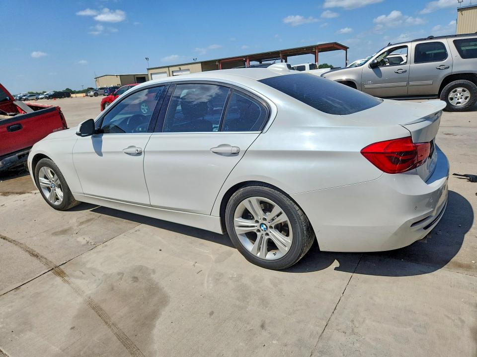 2017 BMW 3er VIN WBA8B9G54HNU48482 COPART salvage auction — SIDE, TX - SALVAGE VEHICLE TITLE (P), sold $3,150 on 2026-07-16 (photo 2)