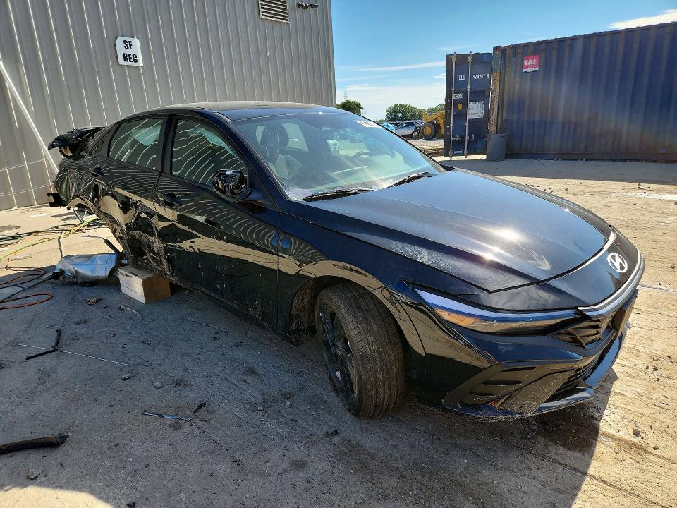2026 Hyundai Elantra VIN KMHLM4DGXTU222375 COPART salvage auction — REAR END, Wi - Cert Of Title-Salvage Vehicle (P), sold $1,300 on 2026-07-08 (photo 4)
