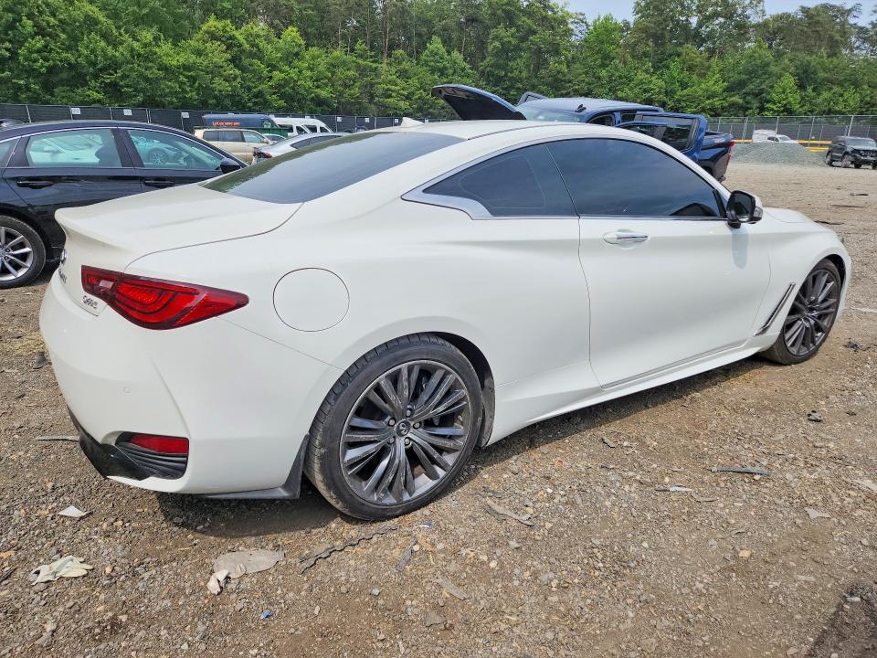 2017 Infiniti Q60 VIN JN1EV7EKXHM363553 COPART salvage auction — MINOR DENT/SCRATCHES, Md - Cert Of Salvage > 75% Damage, sold $4,150 on 2026-07-07 (photo 3)
