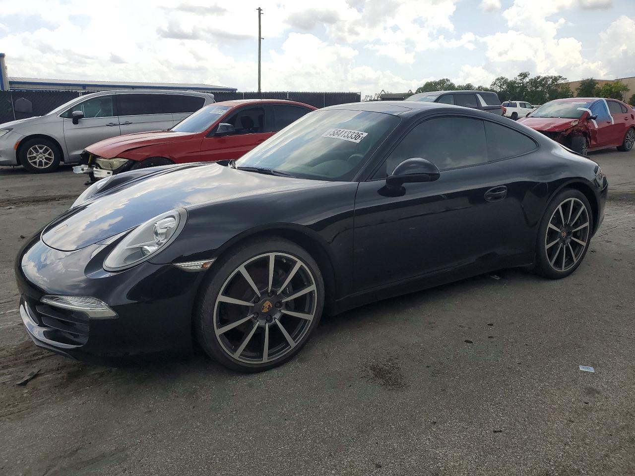 2014 Porsche 911 VIN WP0AA2A97ES107648 — COPART salvage auction photo