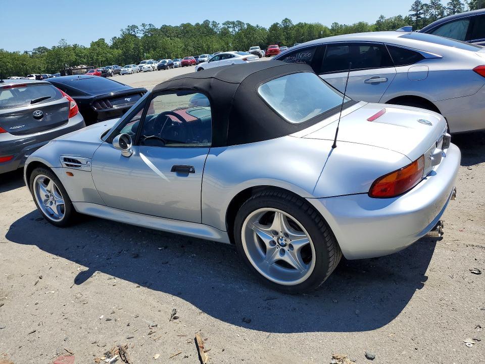 1998 BMW M3 VIN WBSCK9336WLC85744 COPART salvage auction — MINOR DENT/SCRATCHES, Ga - Certificate Of Title (P), sold $11,300 on 2026-07-27 (photo 2)