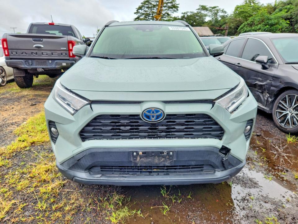 2020 Toyota VIN JTMR6RFV4LJ002345 COPART salvage auction — REAR END, Hi - Certificate Of Title, sold $300 on 2026-07-20 (photo 5)