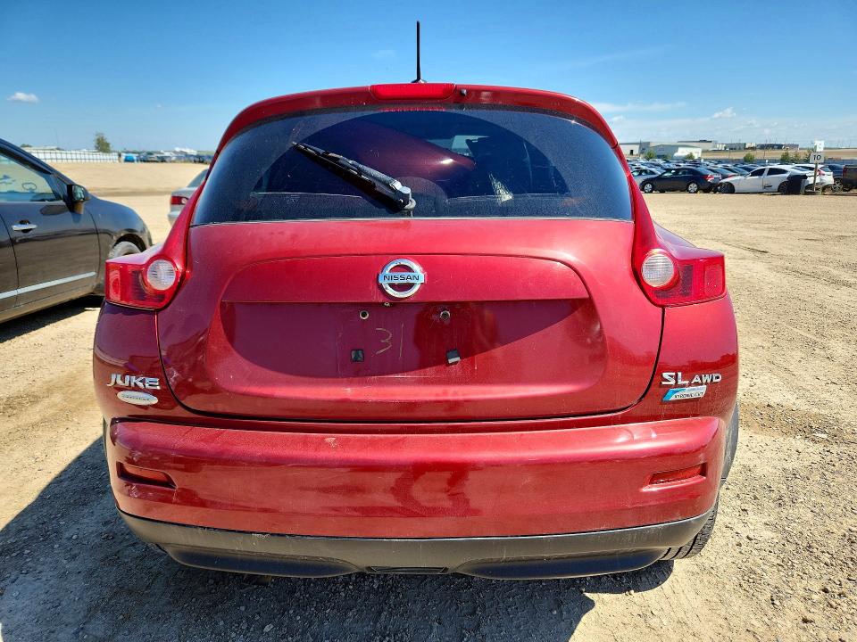 2011 Nissan Juke VIN JN8AF5MV8BT020671 COPART salvage auction — FRONT END, Ab - Bos - Salvage, sold $525 on 2026-07-09 (photo 6)