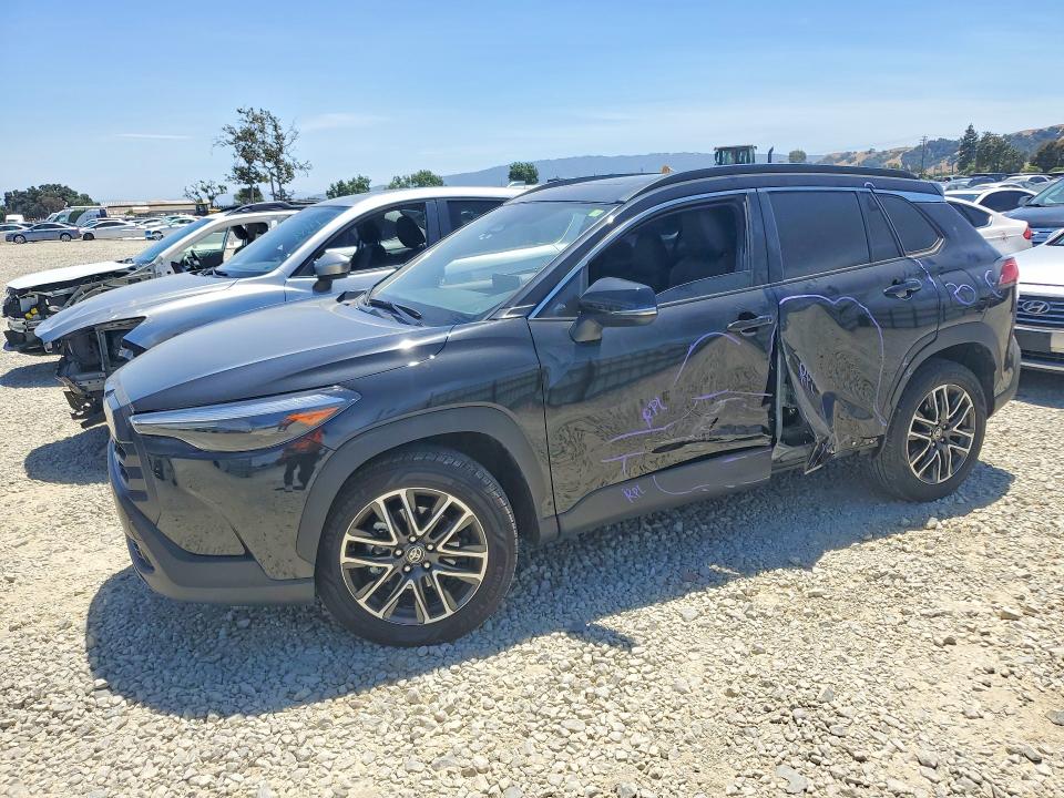 2026 Toyota Corolla cross VIN 7MUDAABGXTV167696 COPART salvage auction — SIDE, CA - SALVAGE CERTIFICATE, sold $11,100 on 2026-07-28 (photo 1)
