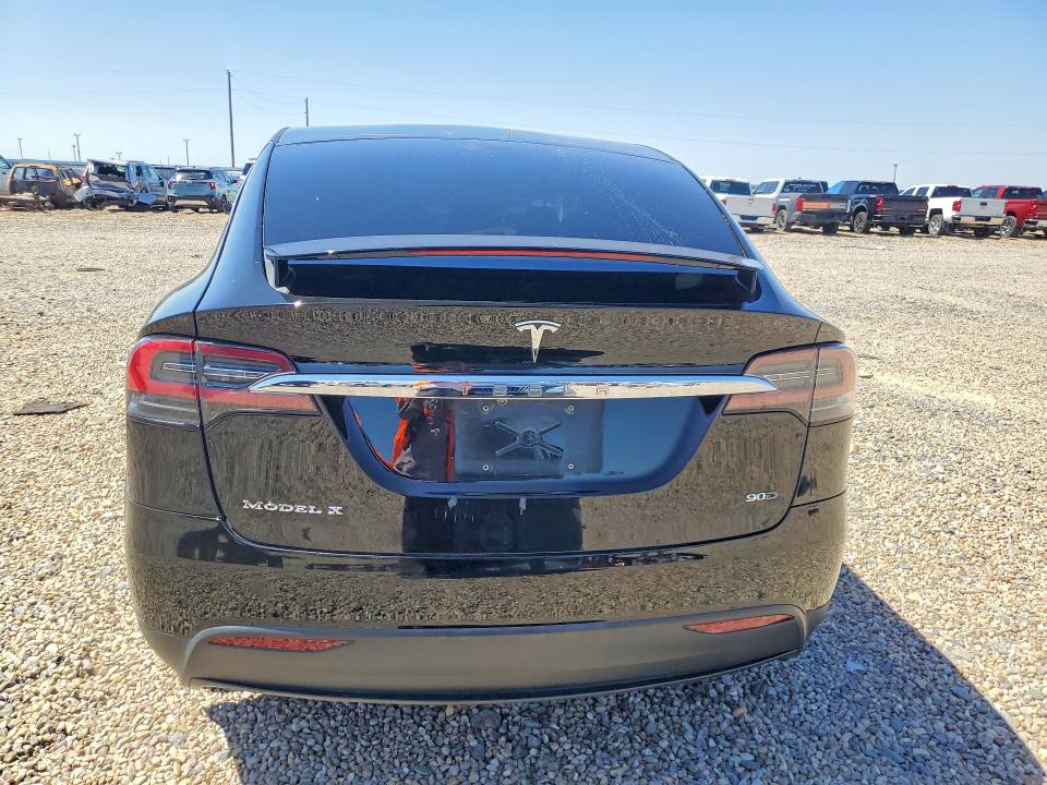 2016 Tesla Model x VIN 5YJXCAE20GF014434 COPART salvage auction — HAIL, Tx - Certificate Of Title, sold $7,800 on 2026-07-14 (photo 6)